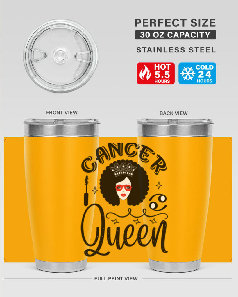 Cancer queen 162#- zodiac- Tumbler