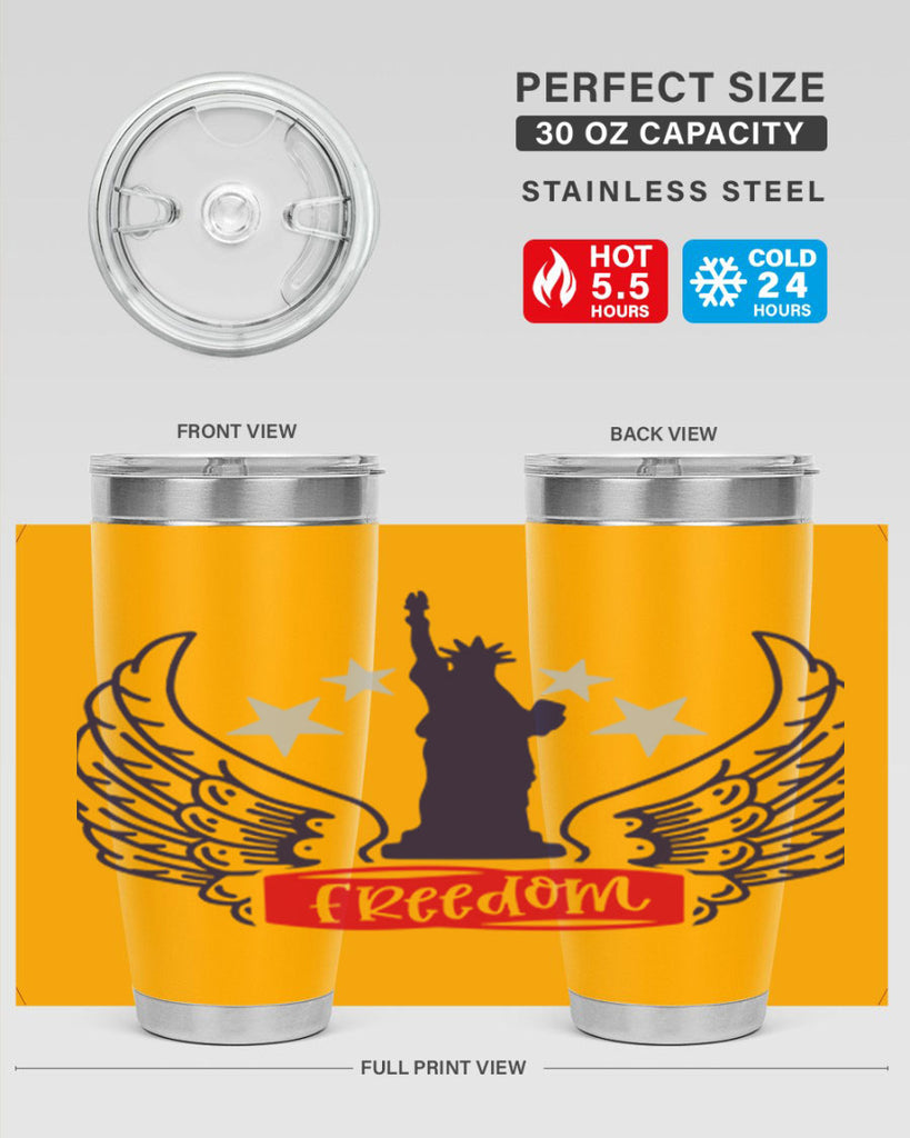 Freedom Style 150#- Fourt Of July- Tumbler