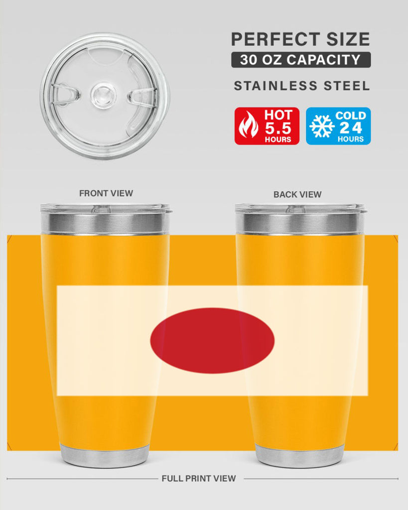 Japan 113#- world flags- Tumbler