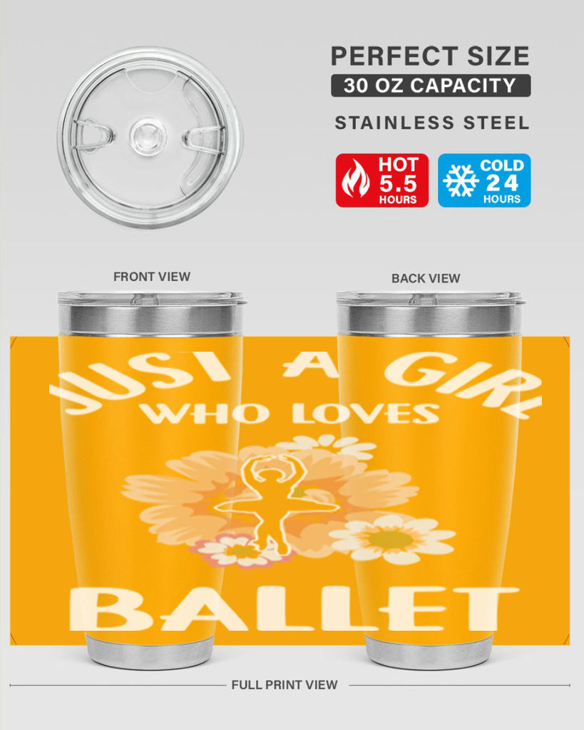 Just a Girl Who Loves Ballet 56#- ballet- Tumbler