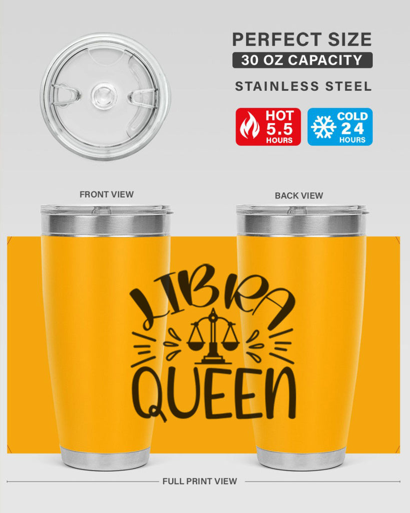 Libra queen 328#- zodiac- Tumbler