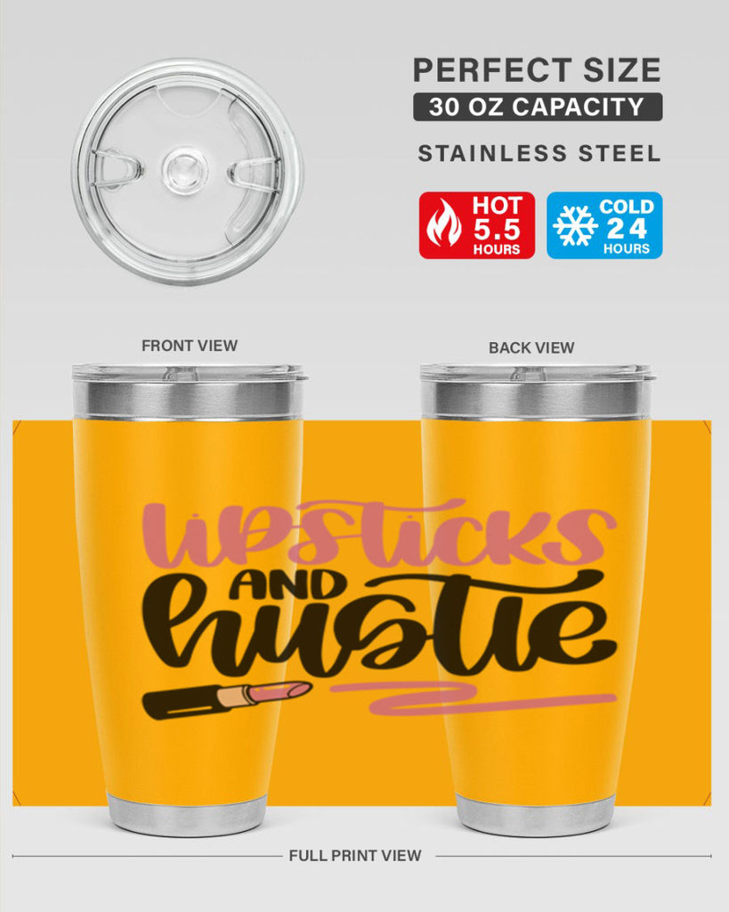 Lipstick And Hustie Style 59#- make up- Tumbler