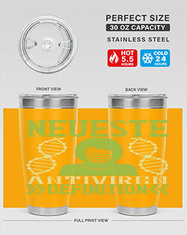 Neueste Antiviren Definition Style 28#- corona virus- Tumbler