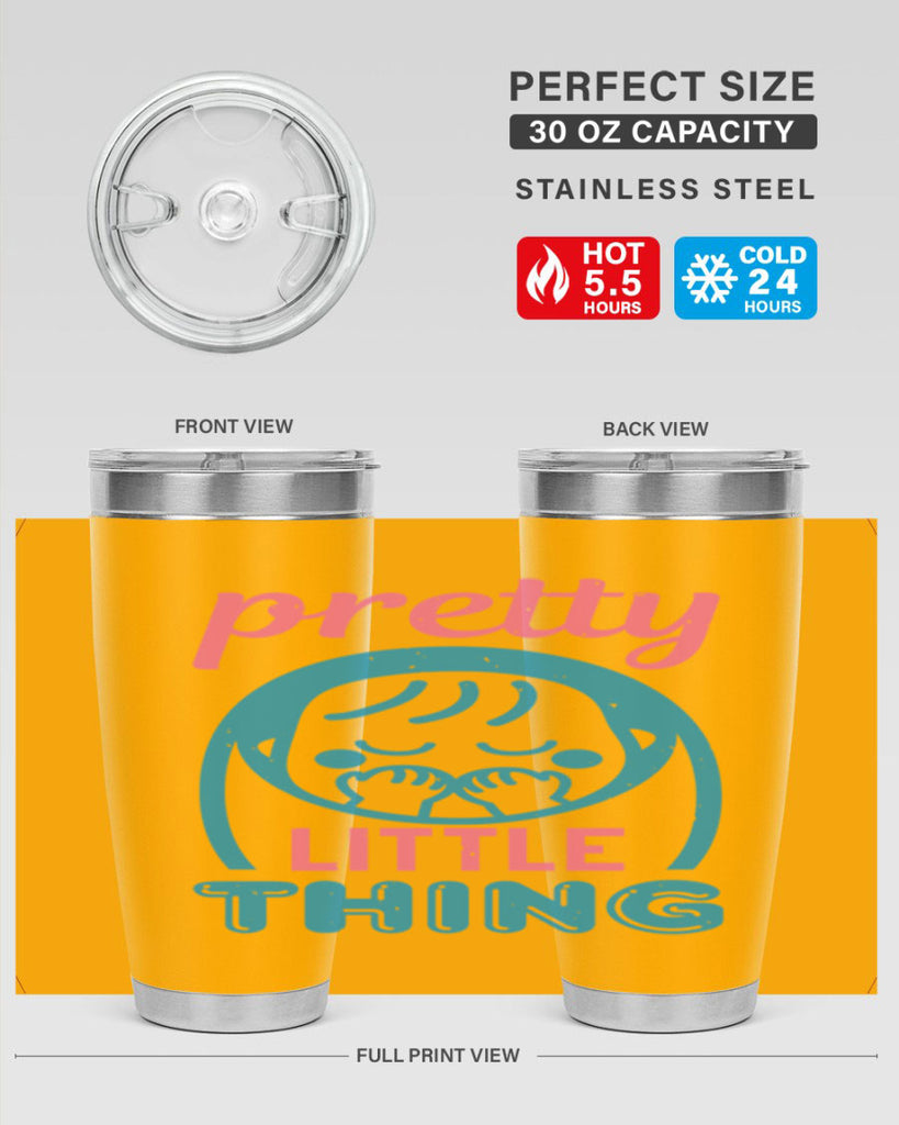 Pretty little Thing Style 19#- baby shower- tumbler