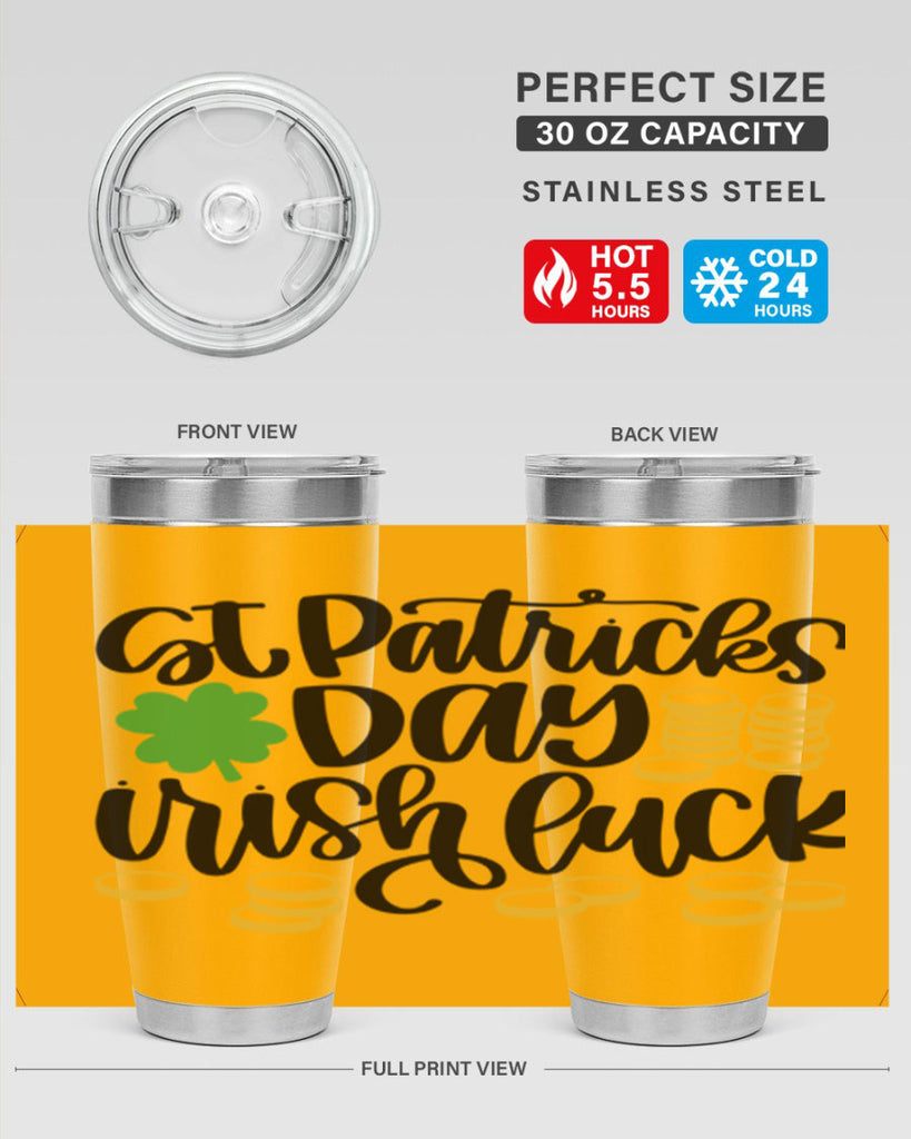 St Patricks Day Irish Luck Style 28#- St Patricks Day- Tumbler