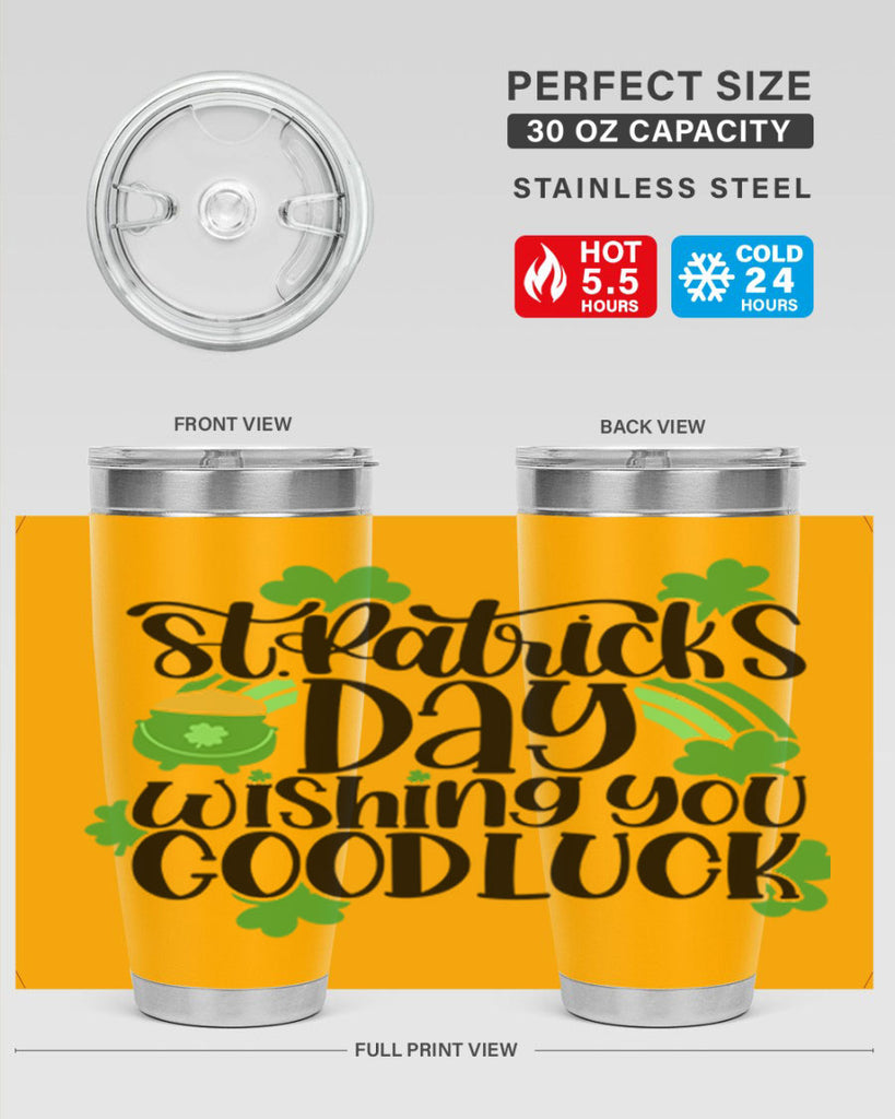 St Patricks Day Wishing You Good Luck Style 27#- St Patricks Day- Tumbler