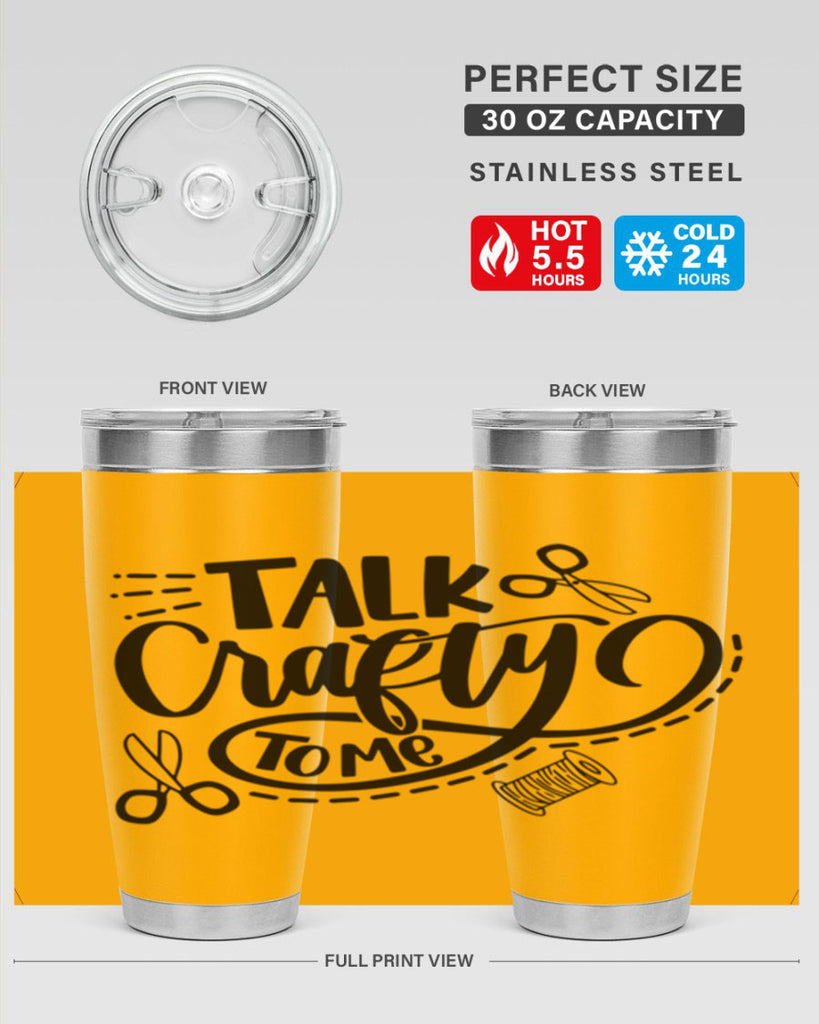 Talk Crafty Tome 7#- crafting- Tumbler