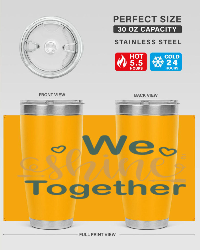 We Shine Together 153#- fashion- Cotton Tank