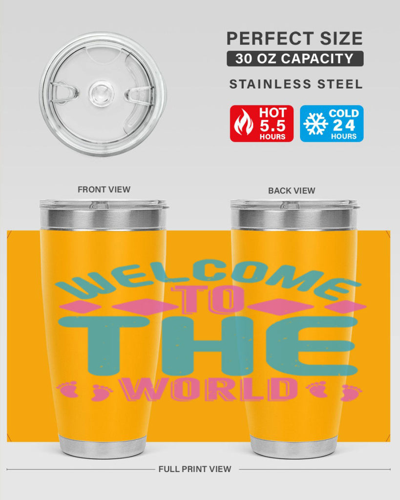 Welcome to the world Style 162#- baby- tumbler