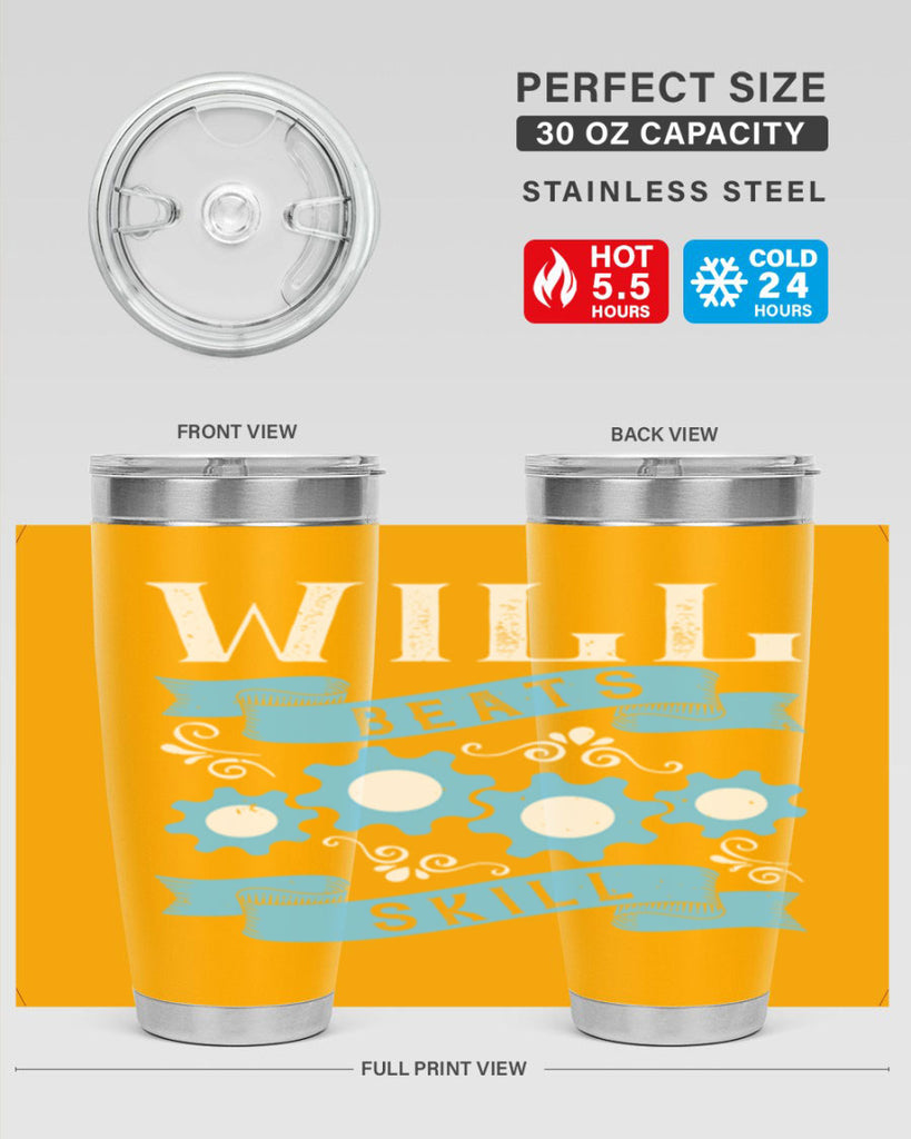 Will beats skill Style 10#- coaching- tumbler