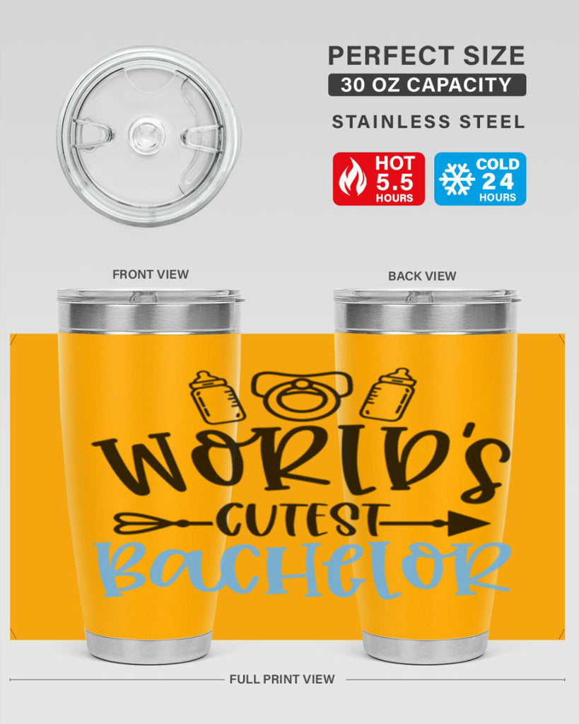Worlds Cutest Bachelor Style 13#- baby- tumbler