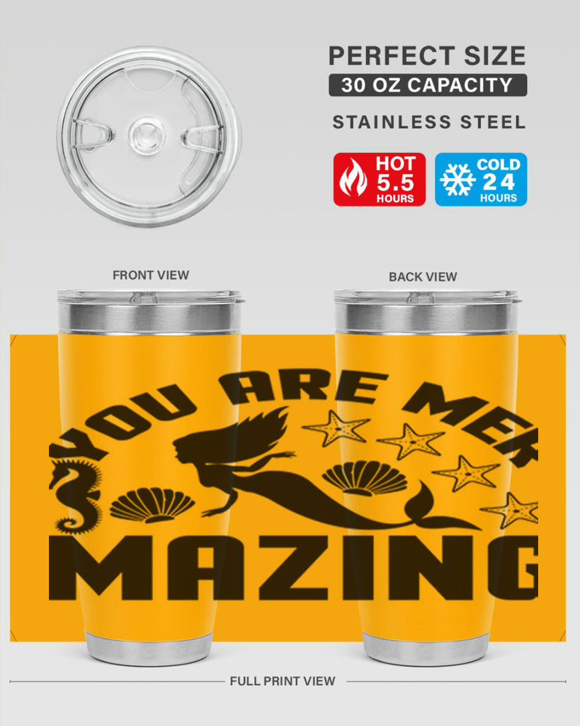 You are mer mazing 685#- mermaid- Tumbler
