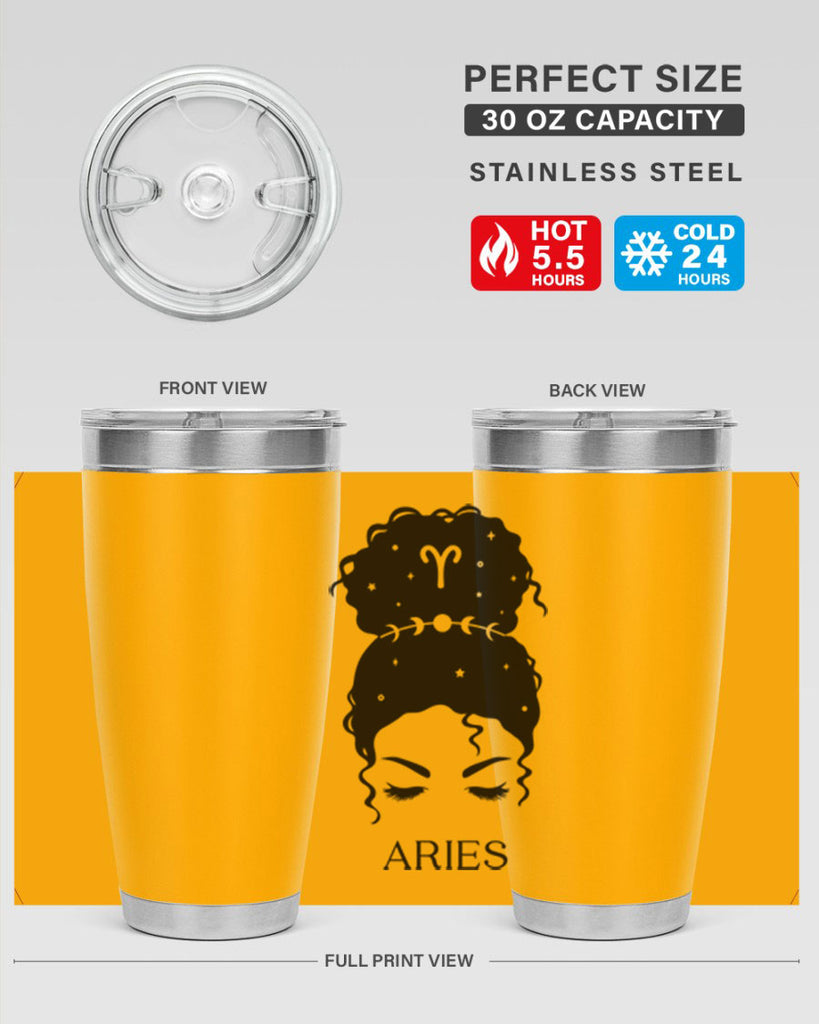 aries 132#- zodiac- Tumbler