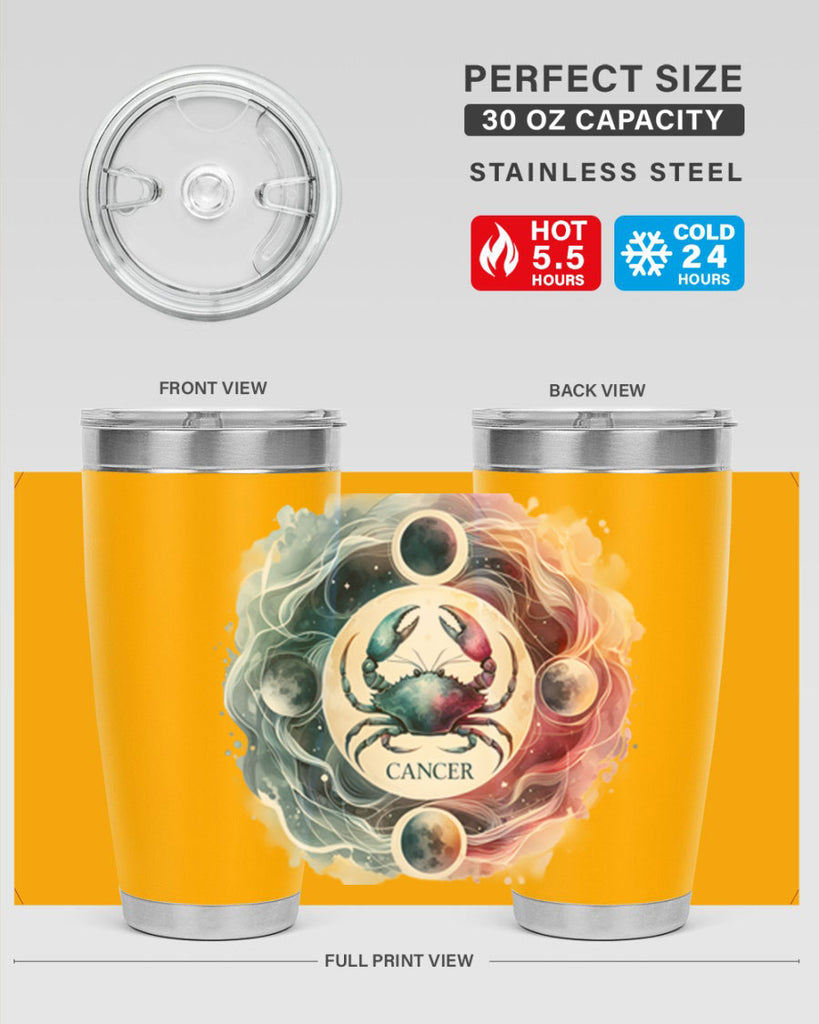 cancer 168#- zodiac- Tumbler