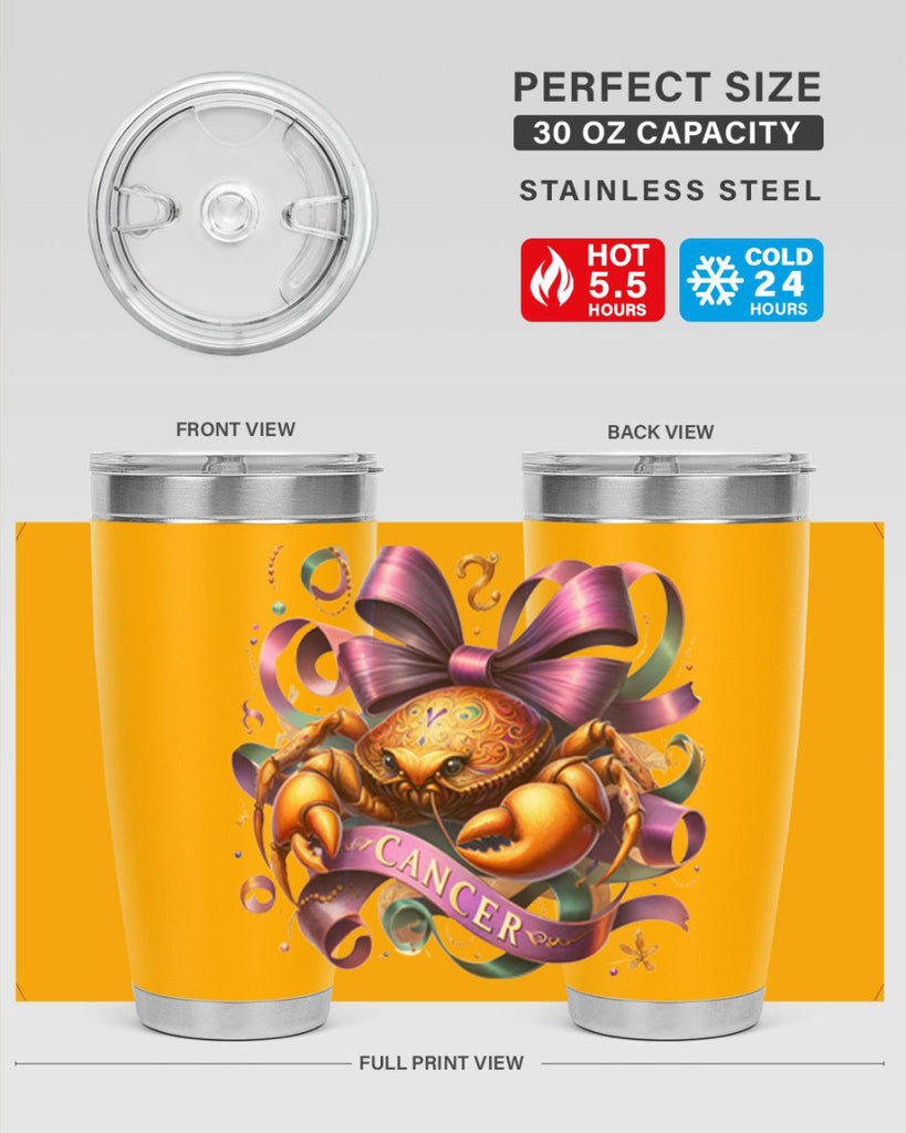cancer 173#- zodiac- Tumbler