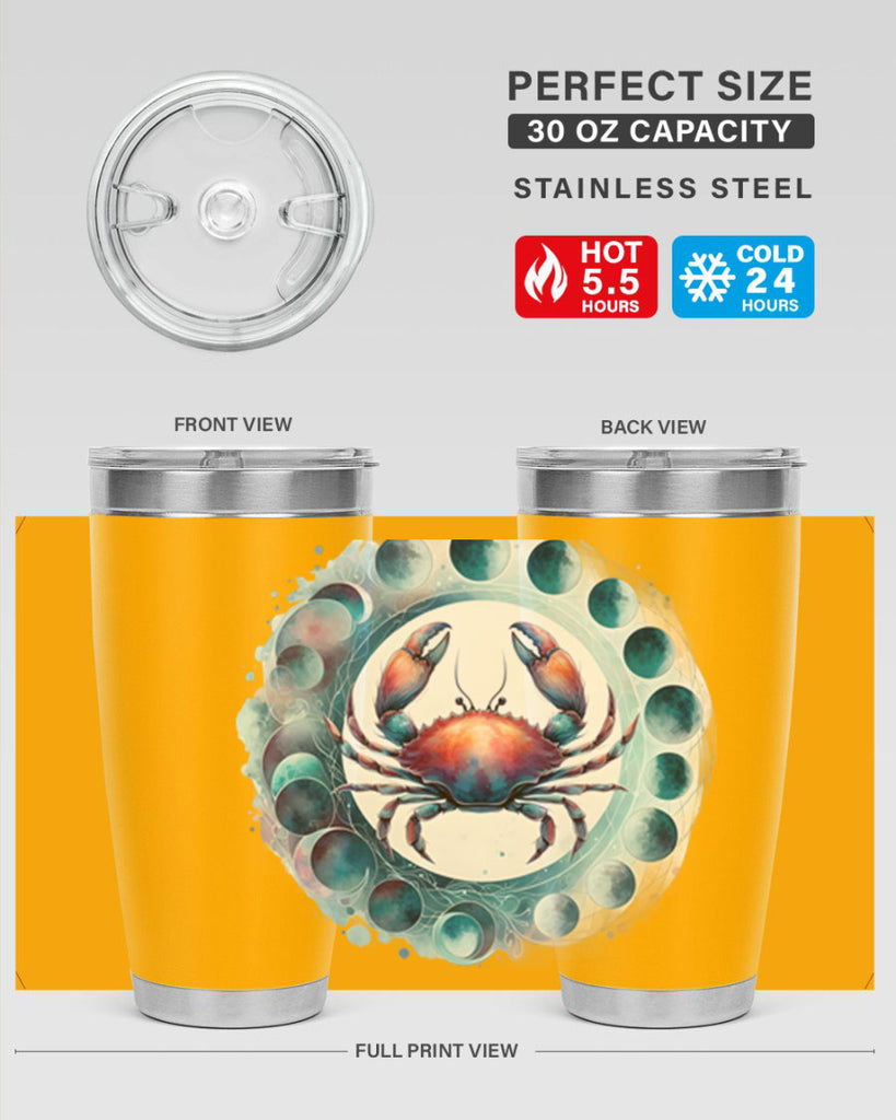 cancer 179#- zodiac- Tumbler