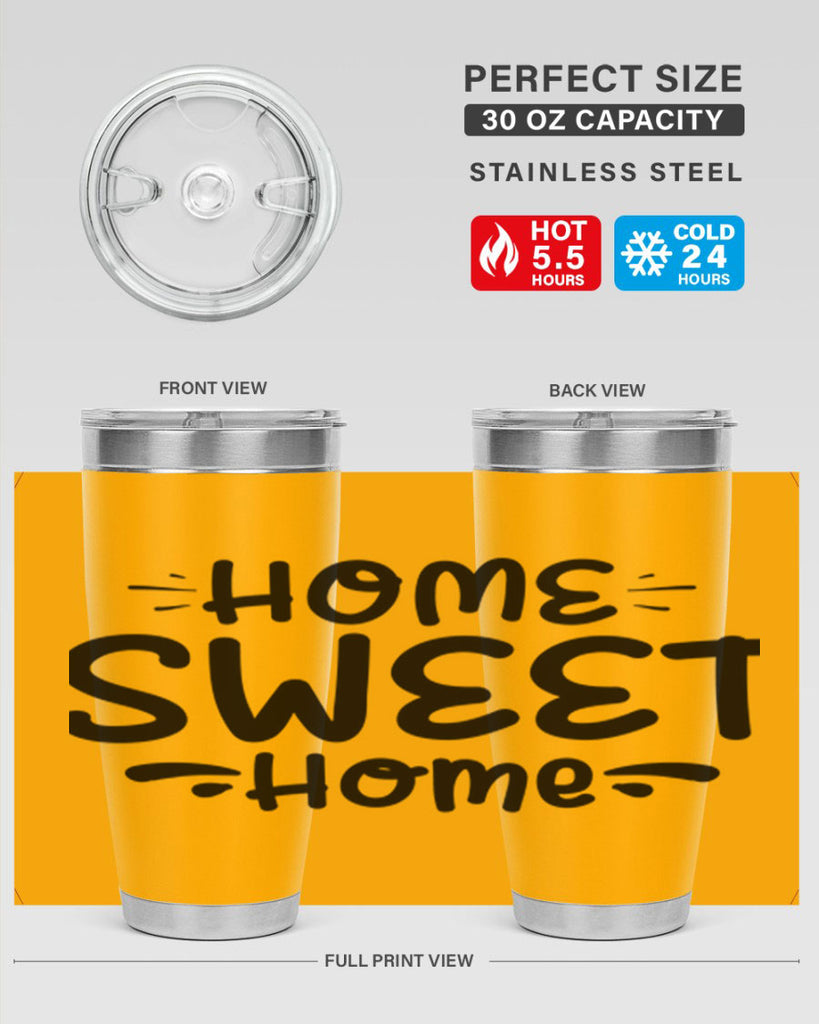 home sweet home 24#- home- Tumbler