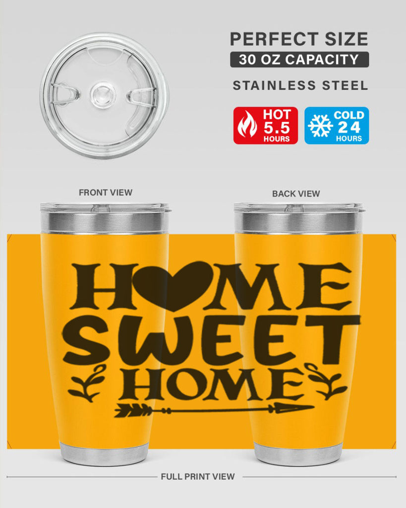 home sweet home 27#- home- Tumbler