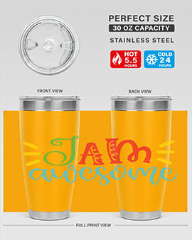 i am awesome Style 18#- autism- Tumbler