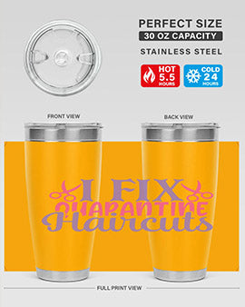 i fix quarantine haircuts Style 51#- corona virus- Tumbler