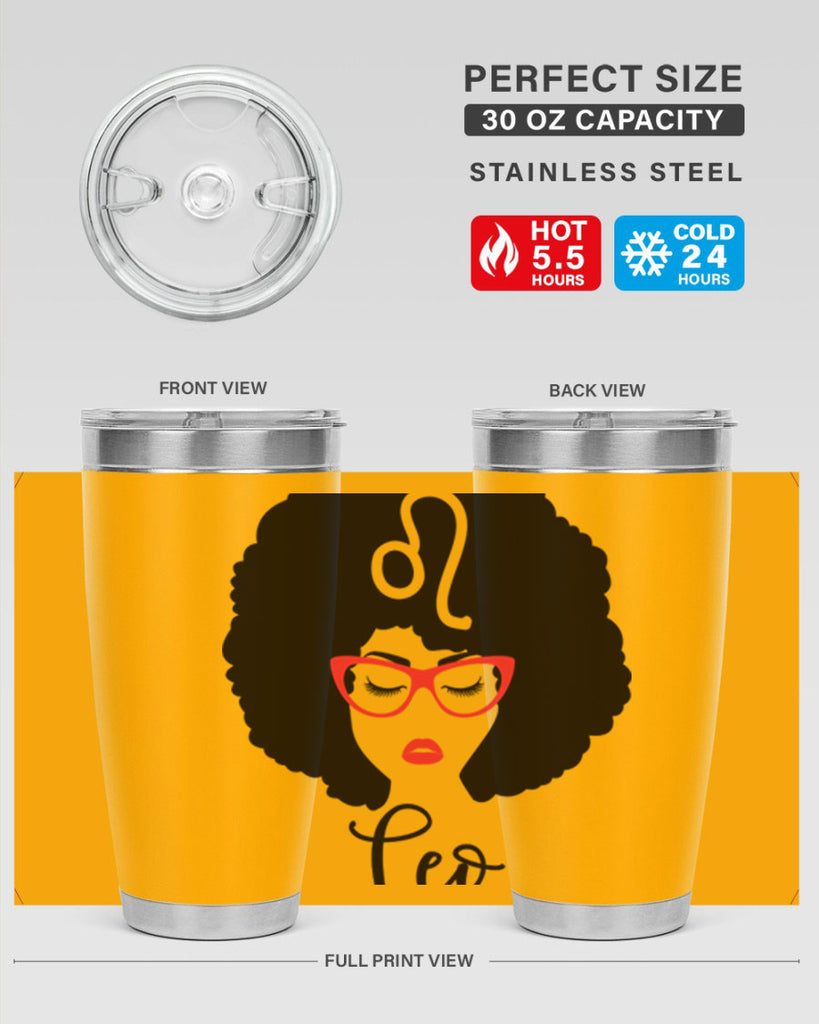 leo 298#- zodiac- Tumbler