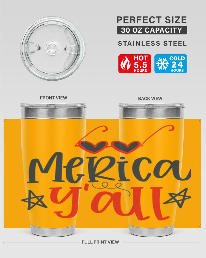 merica y all Style 82#- Fourt Of July- Tumbler