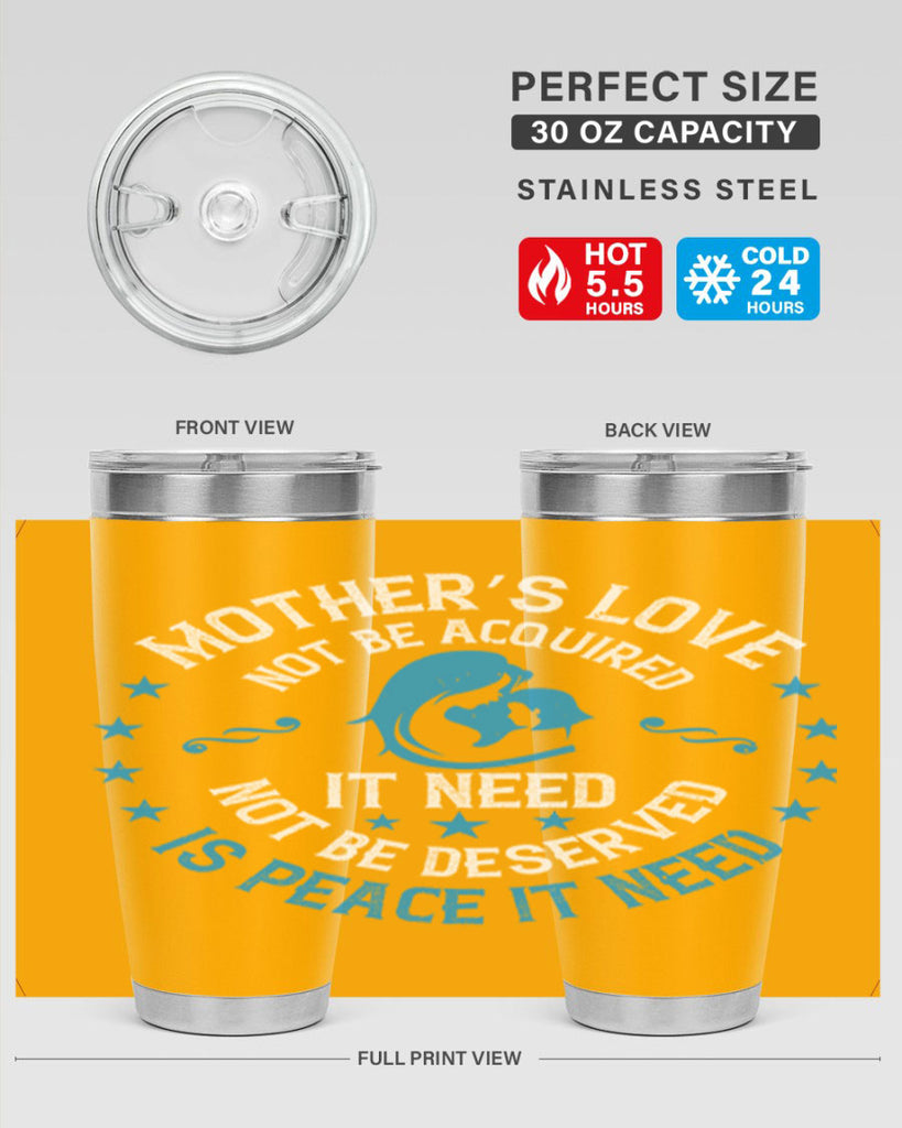 mother’s love is peace 47#- mothers day- Tumbler