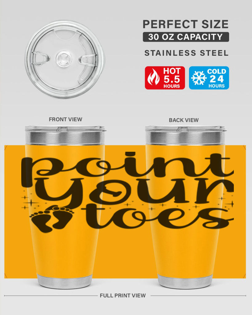 point your toes67#- ballet- Tumbler