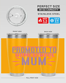 promoted to homeschool mum Style 48#- corona virus- Tumbler