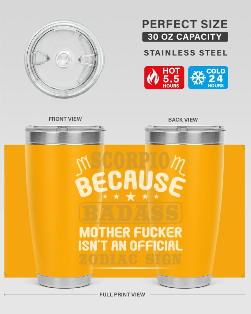 scorpio 432#- zodiac- Tumbler
