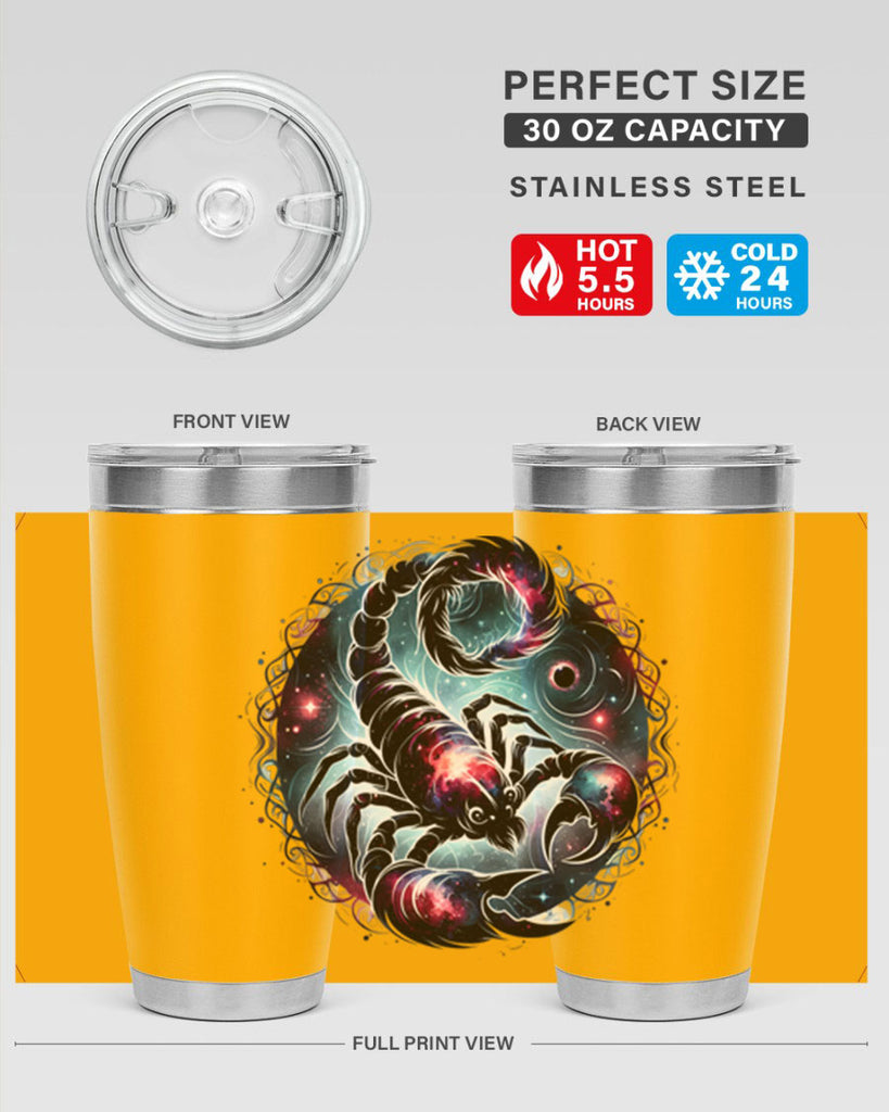 scorpio 463#- zodiac- Tumbler