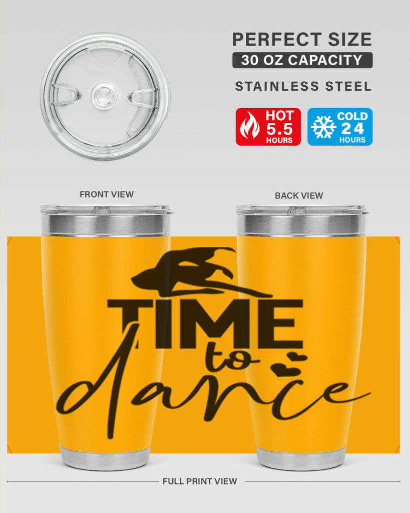 time to dance 84#- ballet- Tumbler