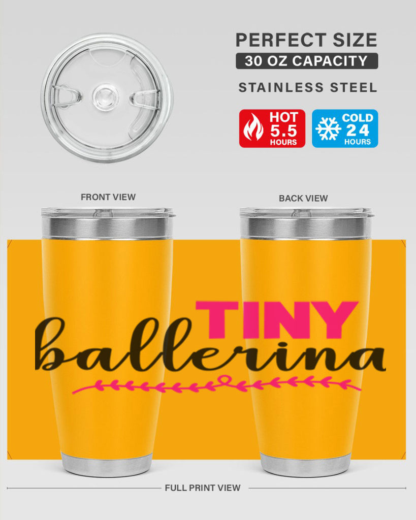 tiny ballerina 87#- ballet- Tumbler