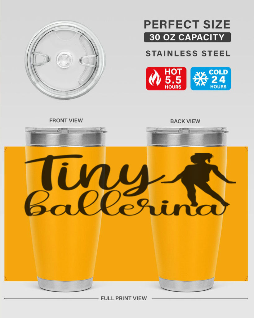 tiny ballerina90#- ballet- Tumbler