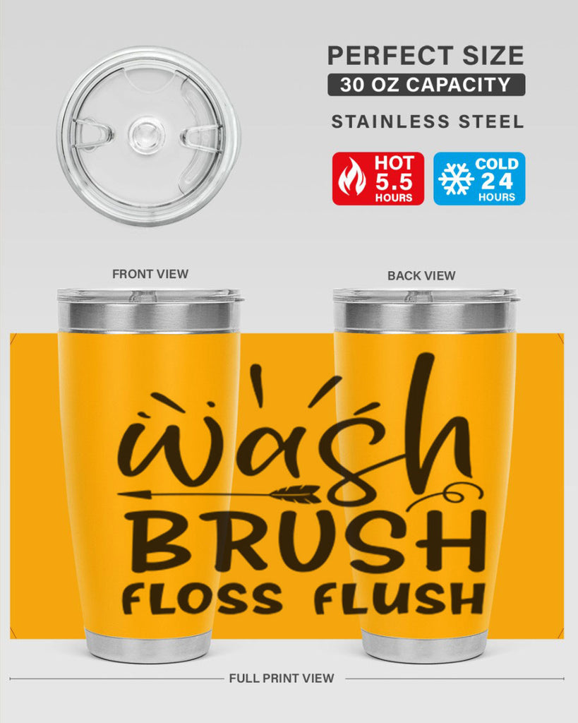 wash brush floss flush 73#- kitchen- Tumbler