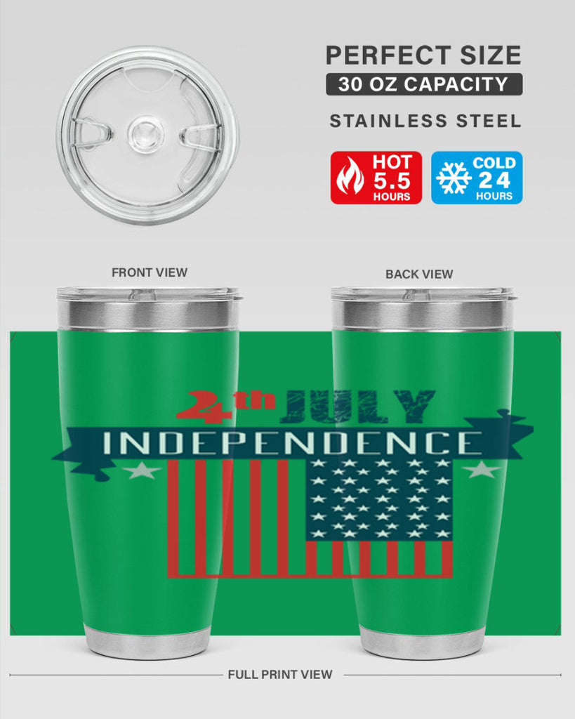 4th July Independent Style 65#- Fourt Of July- Tumbler