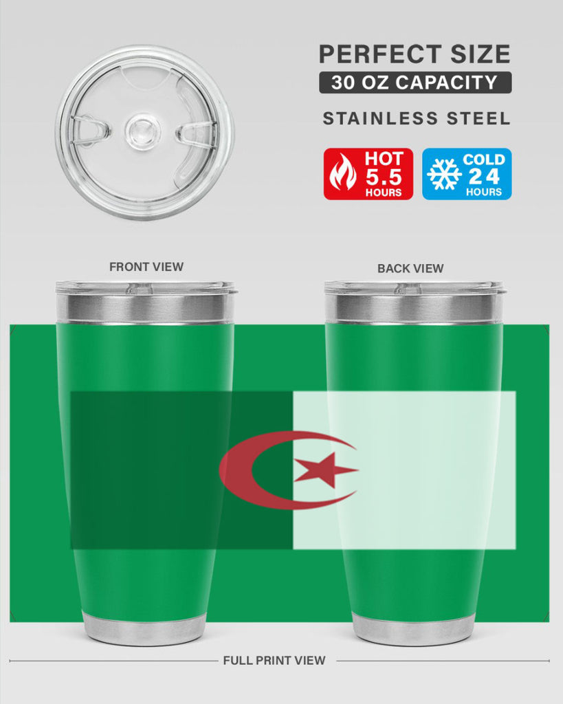 Algeria 195#- world flags- Tumbler