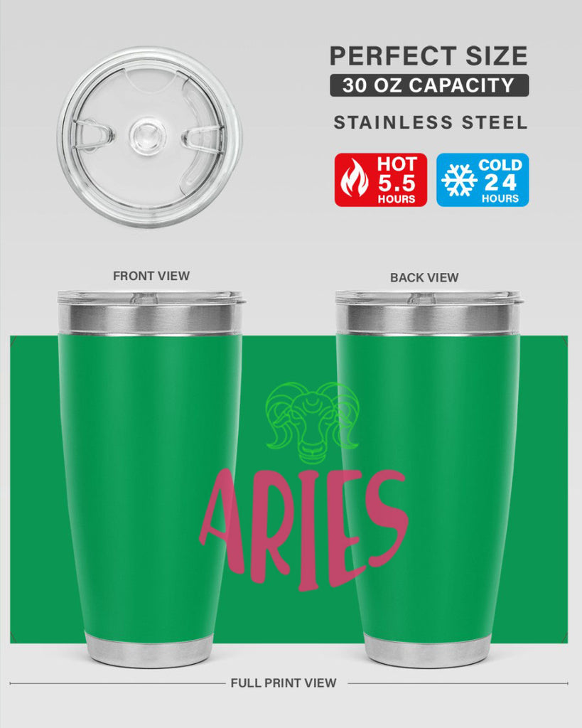 Aries 101#- zodiac- Tumbler
