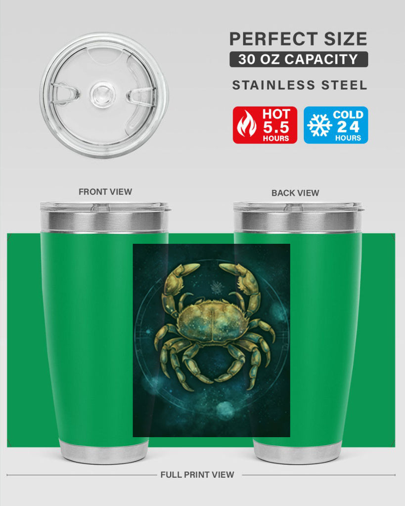 Cancer 57#- zodiac- Tumbler