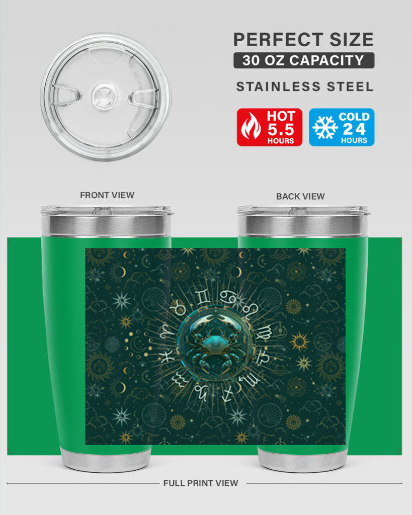 Cancer Straight 146#- zodiac- Tumbler