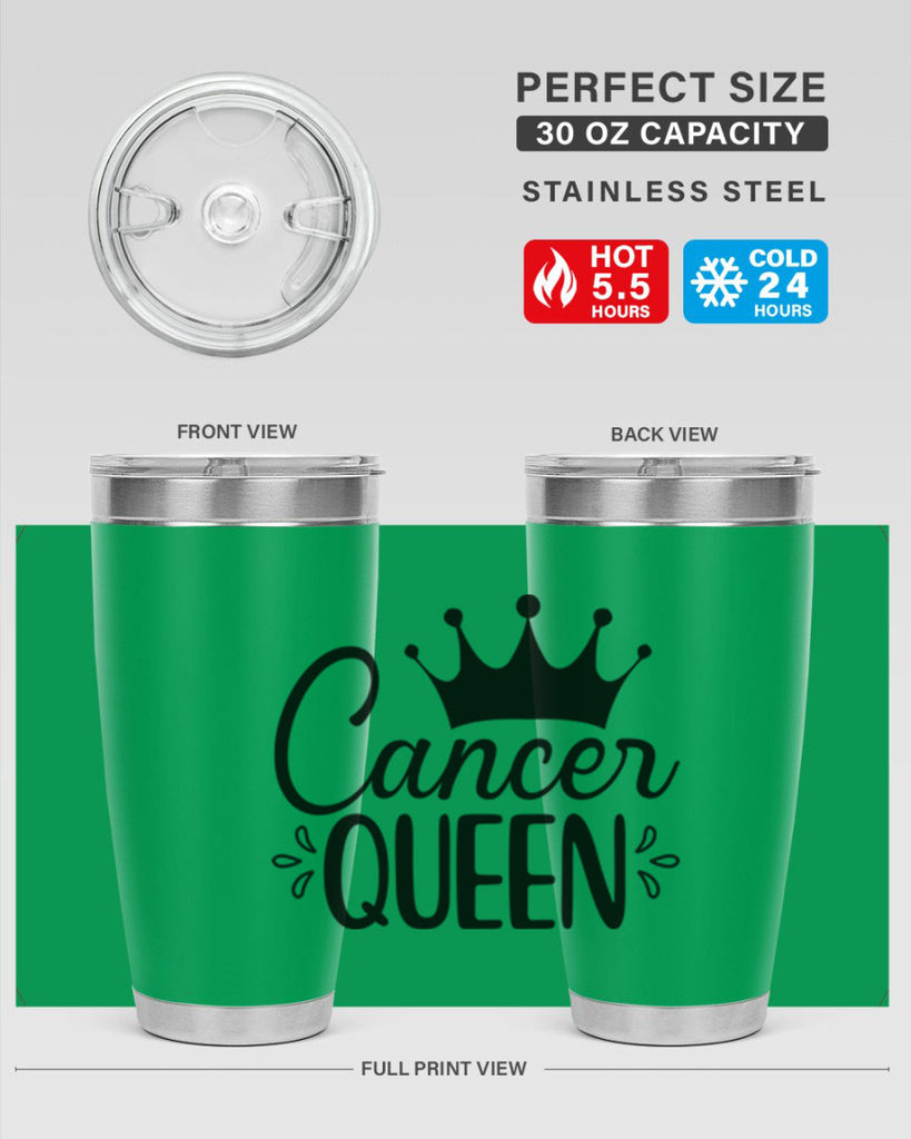 Cancer queen 161#- zodiac- Tumbler