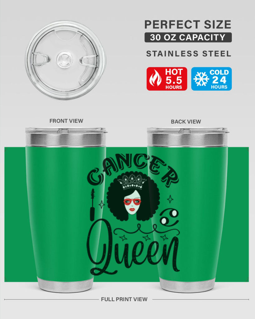 Cancer queen 162#- zodiac- Tumbler