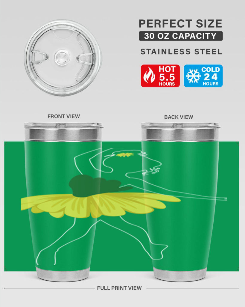 Cute Ballet Ballerino Girls Dancing Ballet 20#- ballet- Tumbler