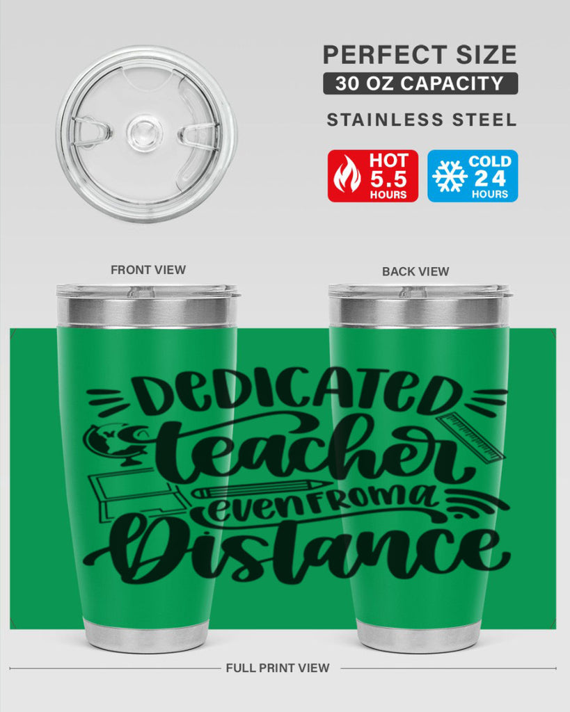 Dedicated Teacher Even Style 79#- teacher- tumbler