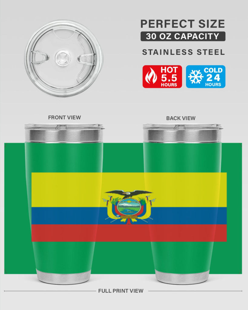 Ecuador 147#- world flags- Tumbler