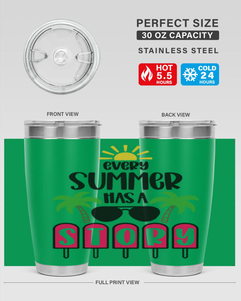 Every Summer Has A Story Style 46#- summer- Tumbler