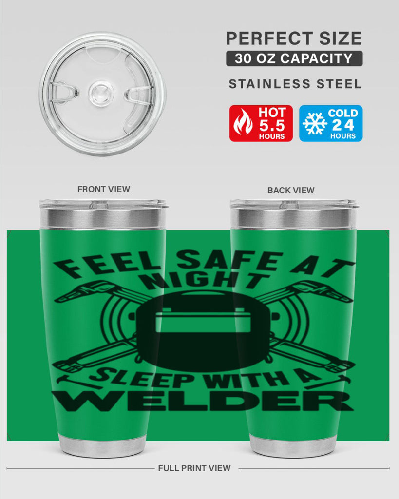Feel safe at night Style 9#- welder- tumbler