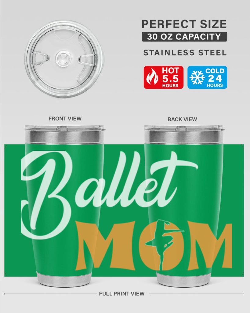 Fitted Dance Mom Ballet SVG Ballet 40#- ballet- Tumbler
