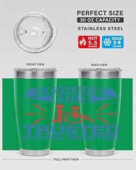 Genuine and Trusted Hospital Volunteer Style 2#- volunteer- Tumbler