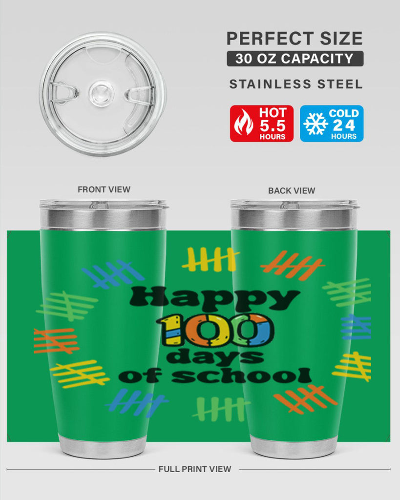 Happy 100 Days of School 51#- 100 days of school- Tumbler